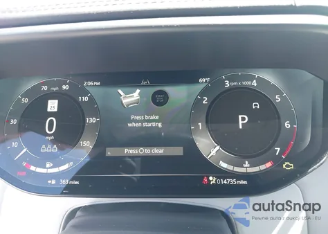 2024 Land Rover Range Rover Sport Se из США, поврежденный, VIN SAL1P9EU8RA415888